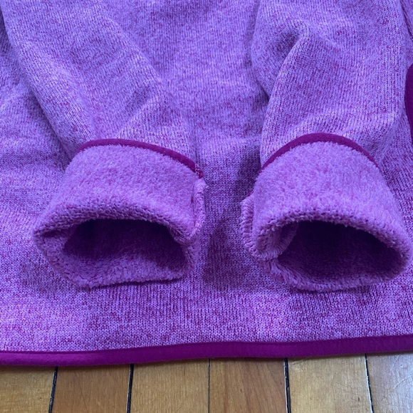 Eddie Bauer Women’s Snap Fleece Pullover Sweater Size S – Pink/Purple - Picture 5 of 14